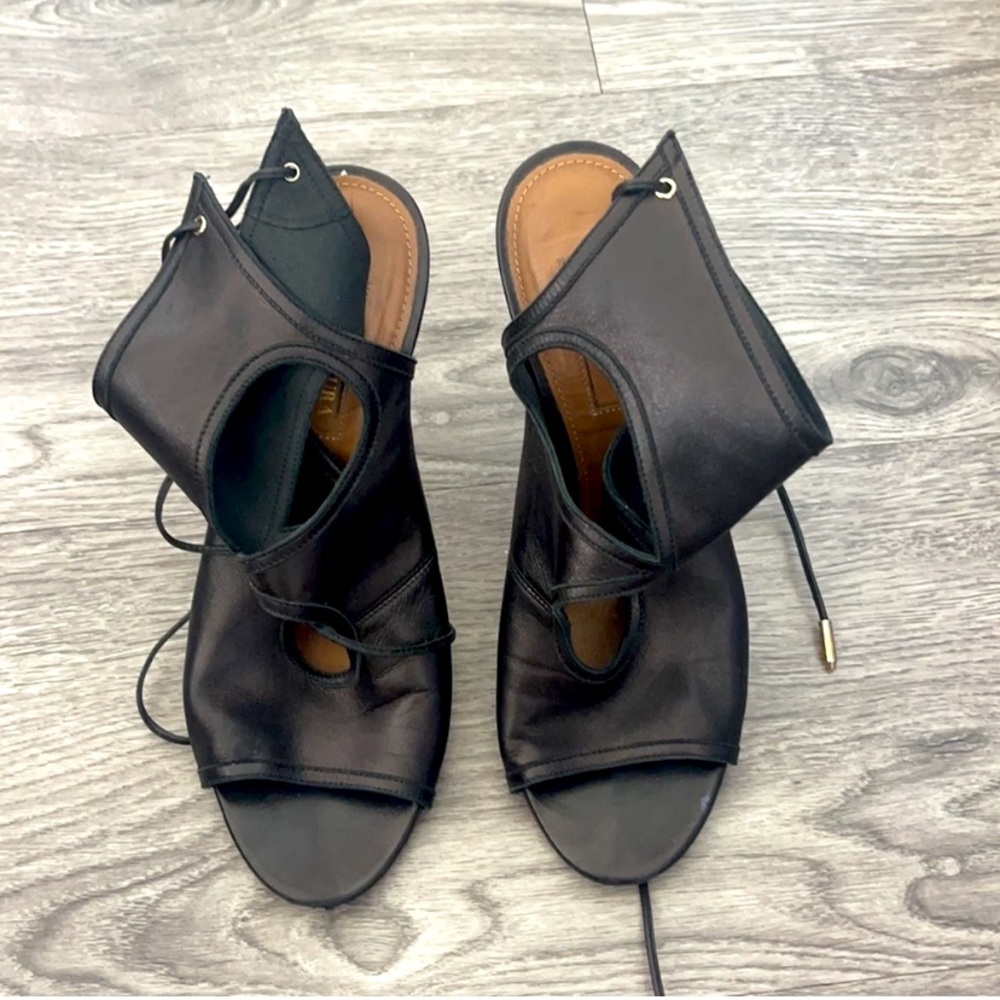 Aquazzura Sexy Thing Open Toe Bootie